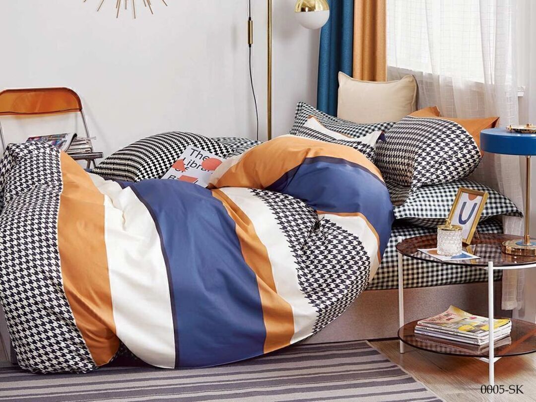 КПБ 1,5сп сатин в коробке (нав 70*70) Satin de Luxe SK Клео <0005-SK>