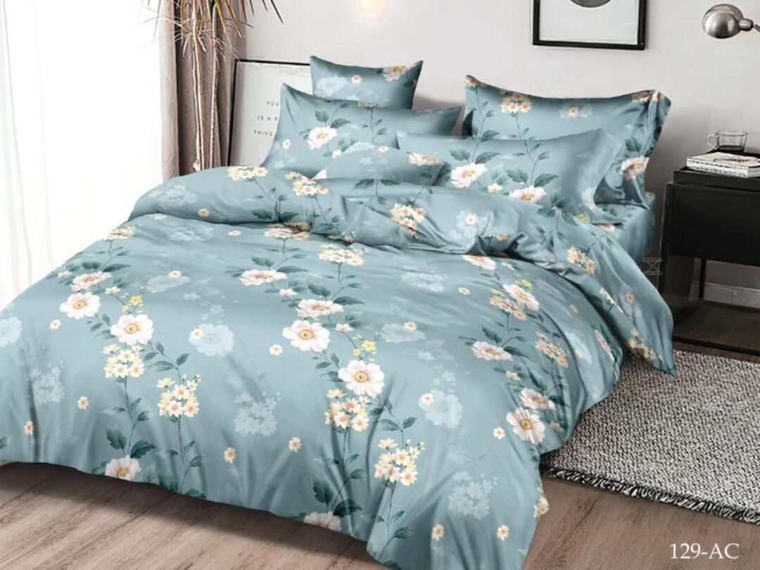 КПБ евро полисатин Art Color AC (нав. 50*70-2шт) Клео <AC-129>
