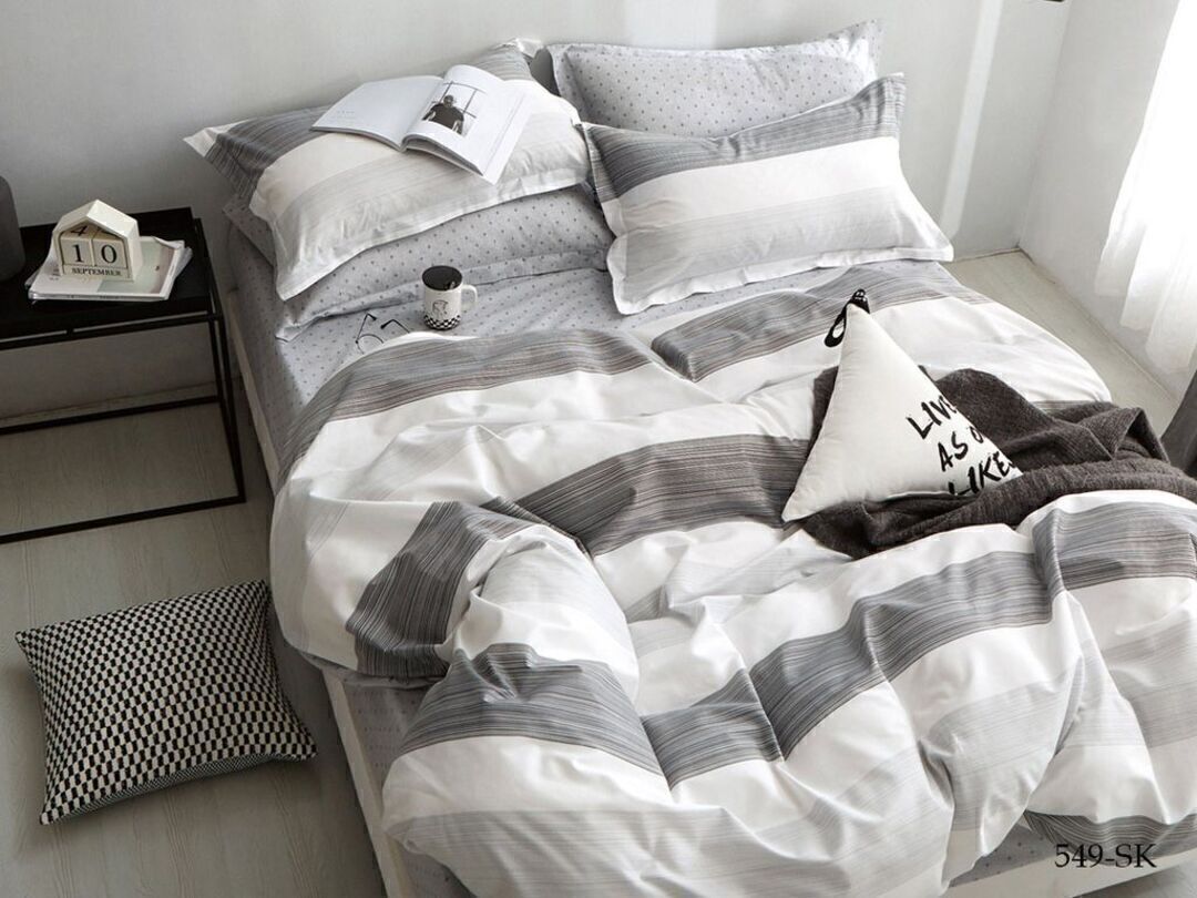 КПБ 2сп сатин в коробке (нав 70*70) Satin de Luxe SK Клео <549-SK>