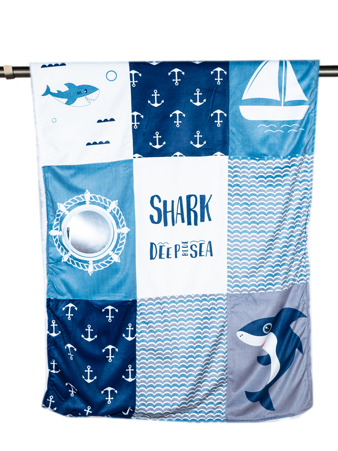 Покрывало детское Гранд Стиль, Shark