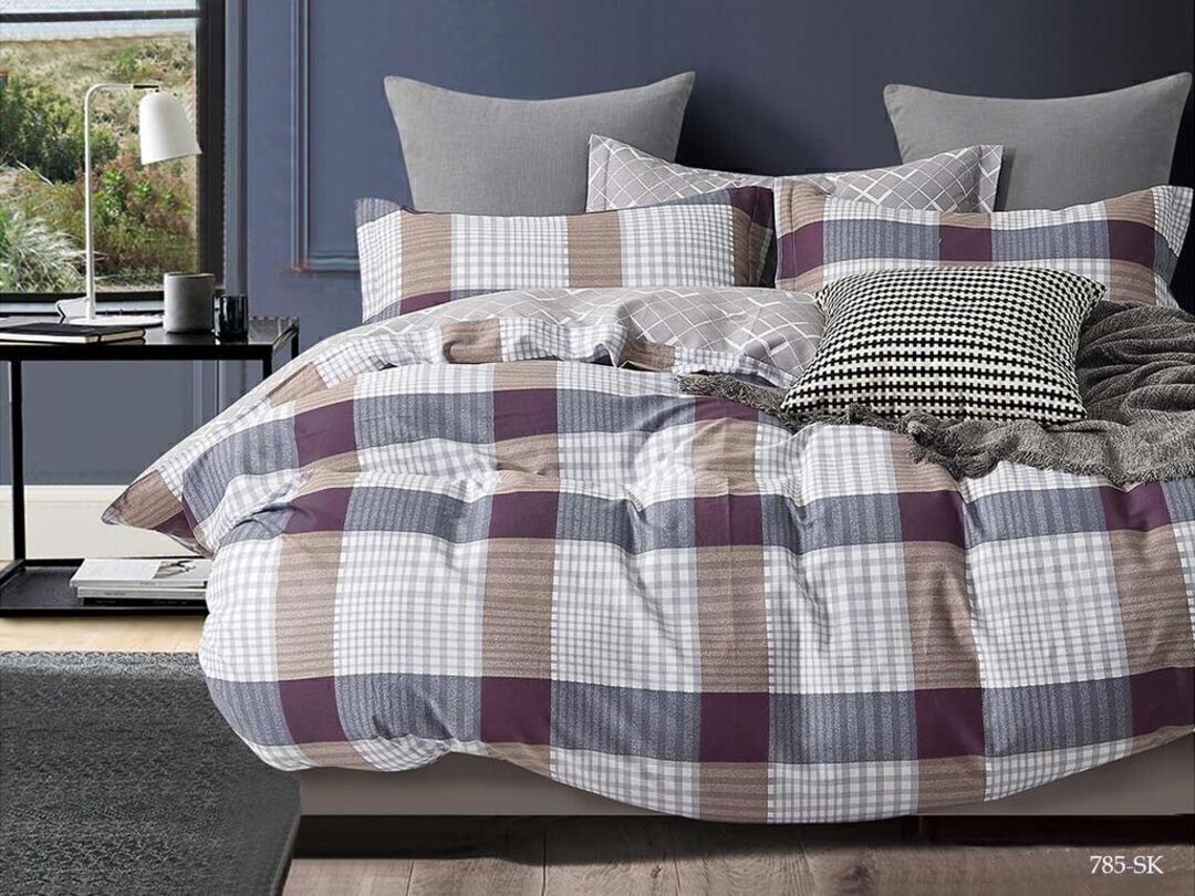 КПБ 2сп сатин в коробке (нав 70*70) Satin de Luxe SK Клео <785-SK>