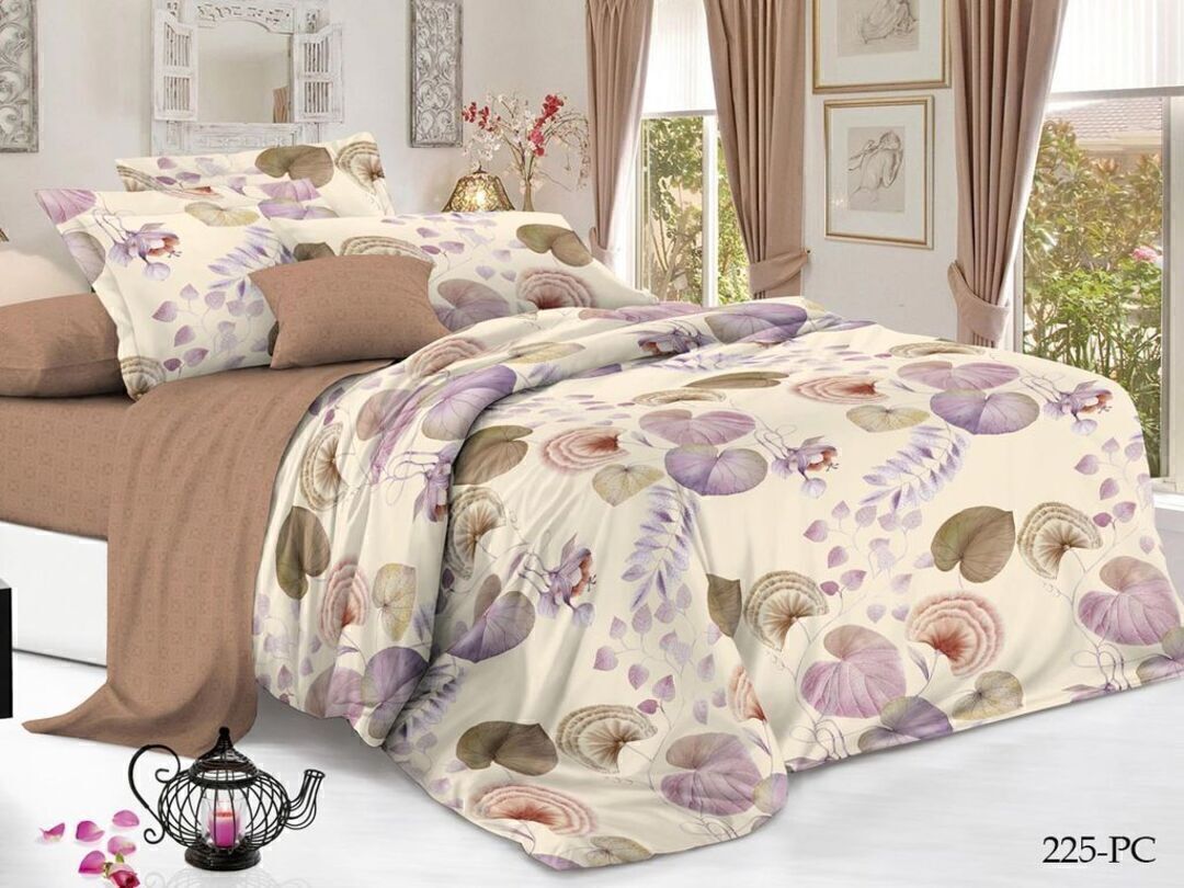 КПБ 2сп поплин Pure Cotton PC Клео <PC-225 Скидка 50%>