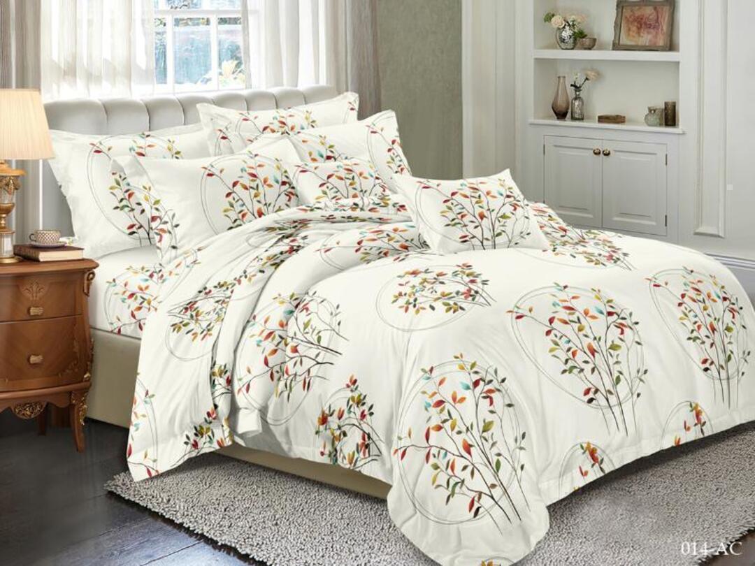 КПБ евро полисатин Art Color AC (нав. 50*70-2шт) Клео <AC-014>