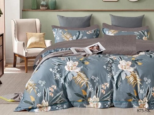 КПБ  сатин в коробке (нав 70*70) Satin de Luxe SK Клео <875-SK>