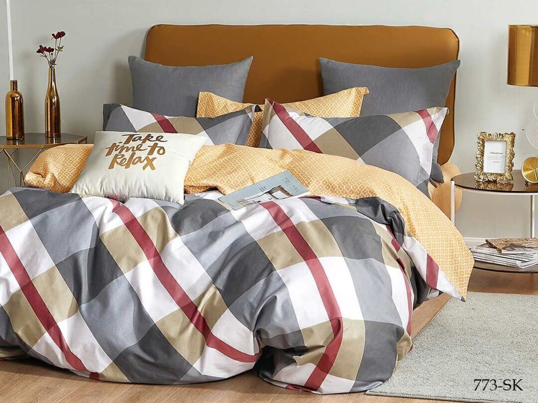 КПБ 2сп сатин в коробке (нав 70*70) Satin de Luxe SK Клео <773-SK>