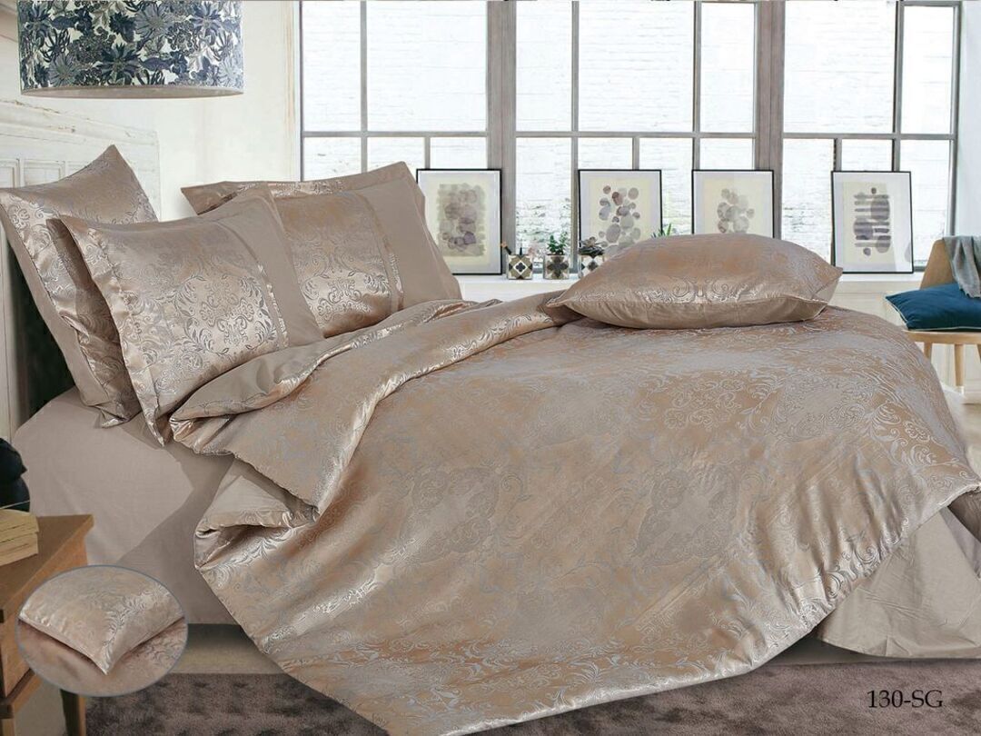 КПБ 2сп сатин-жаккард Satin Jacquard SG Клео <SG-130>