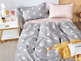 КПБ евро сатин в коробке Satin de Luxe SK Клео <0052-SK>