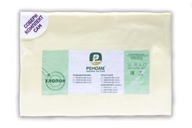 Пододеяльник 1,5сп поплин однотонный (145*210) Реноме<145*210, шампань> (арт.02/108)(Конструктор КПБ)