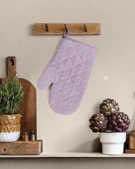 Прихватка-рукавица рогожка 18*33 Wenge<896382  Lavender рис 60008-17 Скидка>
