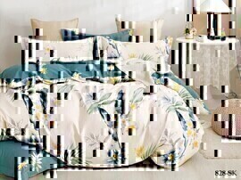 КПБ 1,5сп сатин в коробке (нав 50*70) Satin de Luxe SK Клео <828-SK>